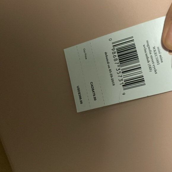 NWT KATE SPADE MAGNOLIA EMBROIDERED MINI MINA - Picture 7 of 7